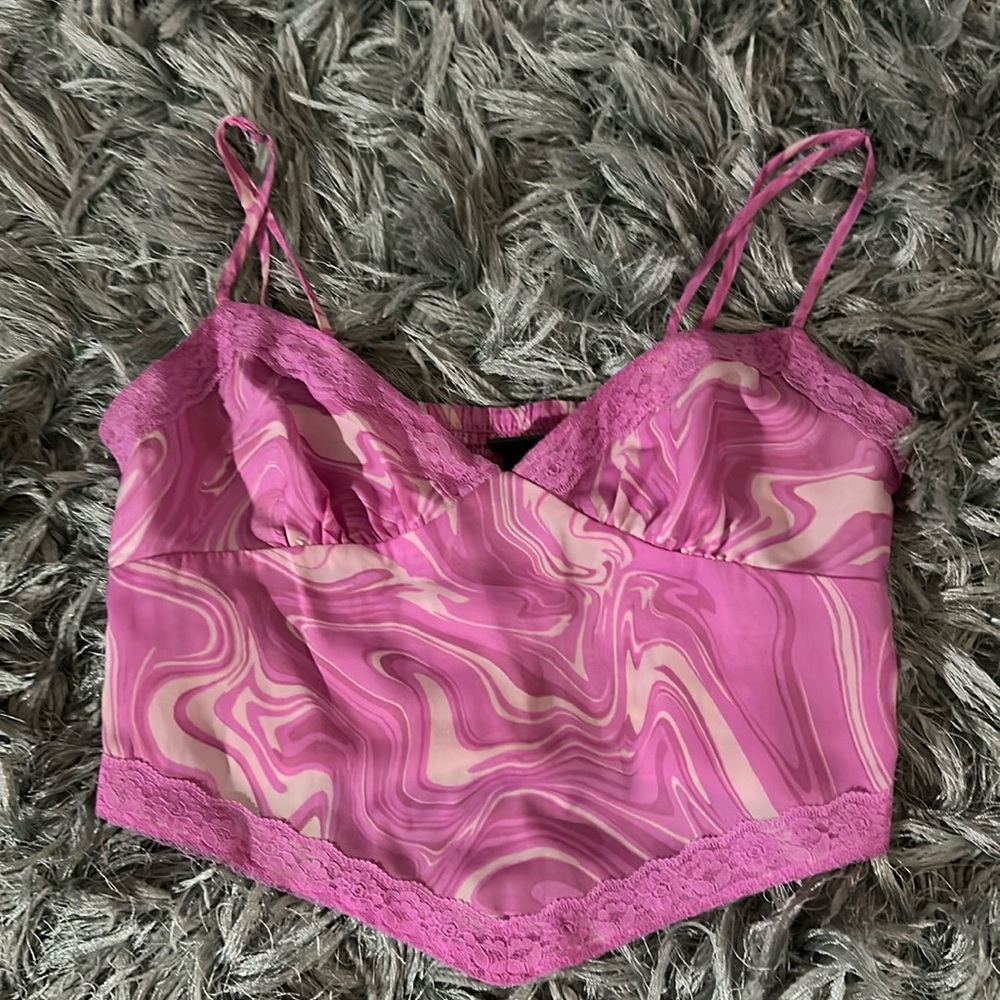 Pink Wild Fable Crop top
